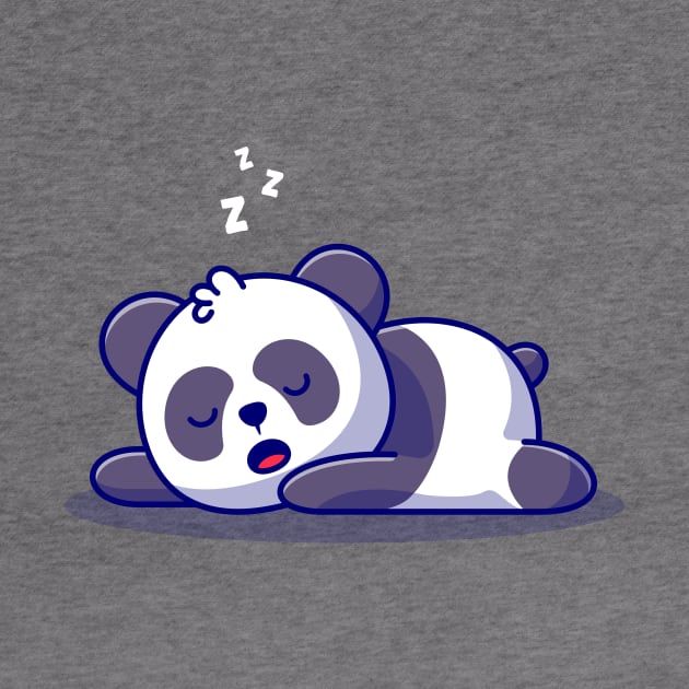 Cute Panda Sleeping Cartoon Illustration by Catalyst Labs